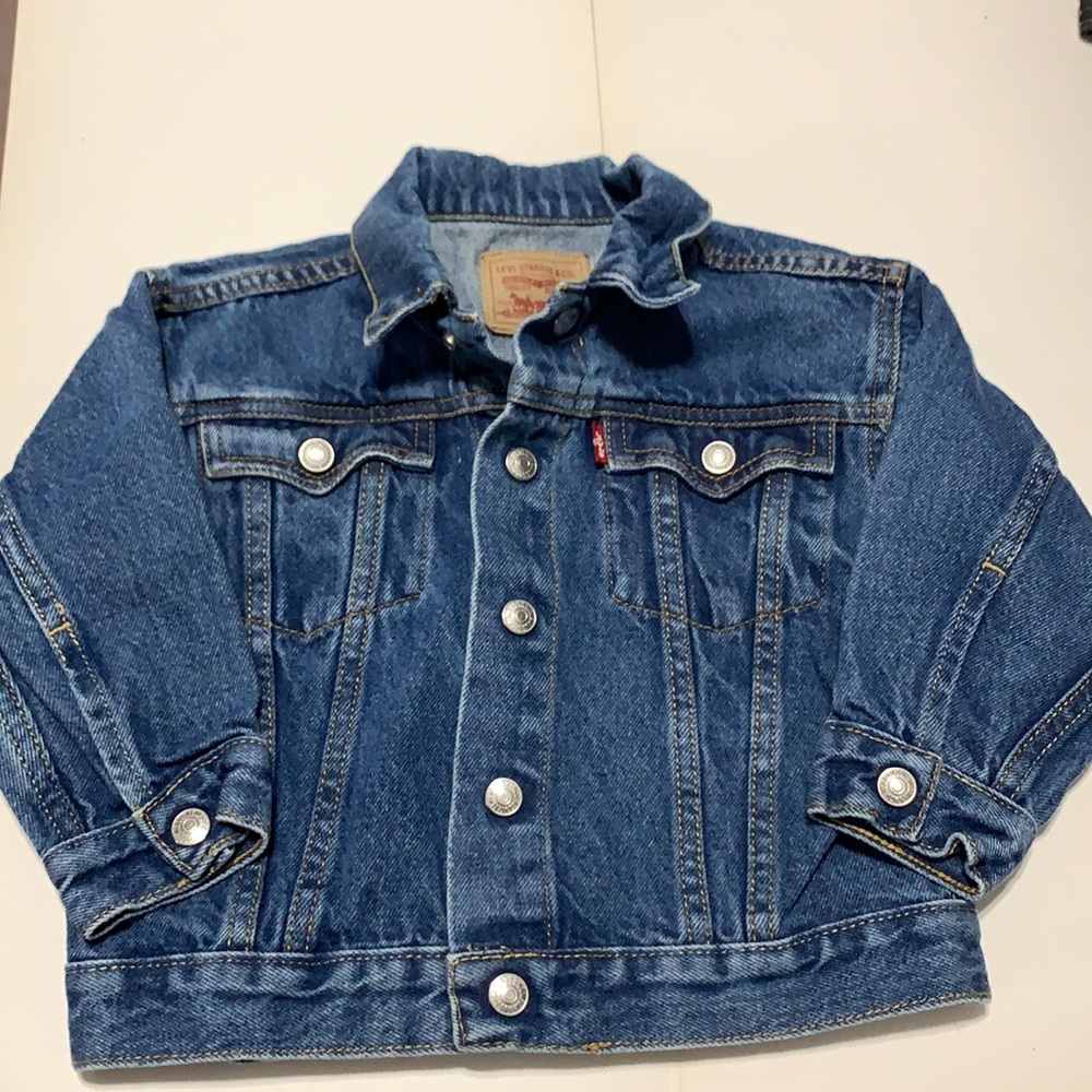 Levi’s jean jacket blue denim 2T